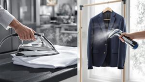 Steam Iron vs Garment Steamer: Which Removes Wrinkles Faster?
