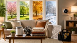 Featured image for Seasonal Home Comfort Checklist: What to Do Every Spring, Summer, Fall, and Winter