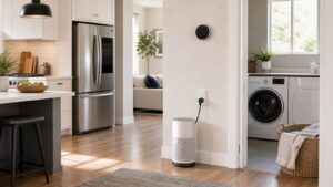 Smart home appliances arranged for efficient energy management